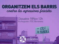 Organitzem el barris contra les agressions feixistes