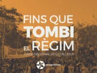 Comunicat 11S: Fins que tombi el Règim!